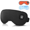 Maweme Heated Eye Mask For Dry Eyes,Cordless Warm Eye Compress, 3 Heat Levels, Heat And Cooling, Eye Relief, Improved Sleep,Light Blocking Design, Washable Cover, Travel, s For Men Women