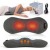 Kitcada Smooth Spine Triple Fusion Back Massager With Heat - Sciatica Pain Relief & Spine Decompression Device, Deep Tissue Massager For Lower Back Pain, Office Chair And Home Use For Chronic Sufferers