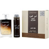 Lattafa Ameer Al Oudh 2 Piece Set For Unisex (3.4 Ounce Eau De Parfum Spray + 1.7 Ounce Deodorant Spray)
