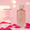 Lattafa Hayaati Florence For Women Eau De Parfum Spray 3.4 Ounce