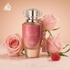 Lattafa Mohra Silky Rose For Women Eau De Parfum Spray 3.4 Ounce / 100 Ml
