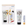 Korres Winter Moisturizing Botanical Duo For Soft Skin Hand & Lip Care Set With Olive Sea Salt Cream 2.54 Fl Oz And Thyme Honey Balm 0.15 Oz