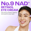Numbuzin No.9 Nad+ Retinol Eye Cream Depuffing & Firming Eye Serum For Dark Circles Wrinkles & Fine Lines Peptides & Niacinamide For Glow & For Plumping Care 0.33 Fl Oz