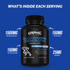 ORPHIC NUTRITION Glucosamine Chondroiting MSM 2100MG (90 Caps) - Joint Support Supplement for Men & Women* - Supports Joint Cartilage & Mobility