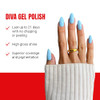 Daisy Dnd Dnd Gel Polish Set Coquette Collection Uv/Led Gel Polish And Air Dry Nail Lacquer Matching Chip- Polish Duo 109 Sky High 0.5 Fl Oz