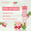 Ruby Kisses Broadway Vita-Lip Clear Lip Gloss (Rosehip Oil ) Ultra-Hydrating & Soothing Formula With Vitamin Oils High-Shine Non-Sticky Finish Healing Glossy Lip Balm With Vitamin A 12 Pack