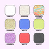 Focallure Shimmer Matte Eyeshadow PaletteSmooth Mineral Eyeshadow PigmentEasy To Create Daily LookLong Lasting Professional Eye Shadow MakeupRd01 Wave