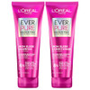 L'oreal Paris Sulfate Iron Sleek Smoothing Shampoo And Conditioner Set Frizz Control And Humidity-Resistant Formula With Alpha-Acids Suitable For Color-Treated Hair Everpure Set 13.6 Fl Oz