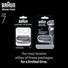 Braun Series 7 Electric Shaver Head Easily Attach Your Shaver Head For A Shave As Efficient As Day One Compatible With Generation Series 7 Shavers 74S Silver
