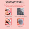 Real Techniques Double Time Brush + Lash Set Dual-Ended Eye Makeup Brushes For Eyeshadow & Brows Travel-Friendly Brush Caps For Storage Eyelash Curler Included Cruelty- 4 Piece