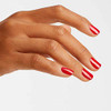 Opi Nail Lacquer The Thrill Of Brazil Opaque Bright Red Cr Me Chip Resistant Nail Polish Vegan Fast Drying Streak