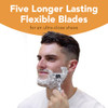 Bic Flex 5 Sensitive Men's Disposable 5-Blade Razors Comfortable Shave 5-Pack
