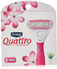 Schick Hydro Silk Schick Quattro For Women Razor Refill Cartridges 8 Cartridges