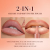 Beauty Glazed Gradient Lip Liner And Lipstick Combo Set - 2-In-1 Ombre Lipstick & Brown Lip Liner Duo - Waterproof Long-Lasting Matte Finish - Smudge-Proof Full Coverage Lip Kit For Fuller & Plumper Lips 6 Pcs