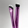 Real Techniques Liner & Smudge Brush Dual-Ended Eye Brush For Eyeliner Eyeshadow & Smoky Eye Blending Precision Detail Makeup Brush With Soft Bristles Cruelty- 1 Count