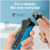 Braun Series 3 3010S Wet & Dry Electric Shaver For Men/Rechargeable Electric Razor Blue
