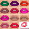 Evpct Forest Green Matte Lip Liner & Liquid Lipstick Stain Makeup Set For Women Green Lip Liner Stain Long Lasting Waterproof Smudge Proof Cruelty Lip Stick Makeup 24 Hours Originales 48 1Pcs
