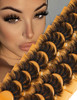Goddvenus Eyelashes Mink Lashes Fluffy Natural Look False Lashes Wispy Full Eye Lashes 8D 20 Mm Long D Curl Strip Eyelashes Pack Reusable Fake Eyelashes That Look Like Extensions By Goddvenus 10 Pairs