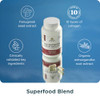 Ancient Nutrition Testosterone Support + Collagen Supplement Hydrolyzed Collagen Peptides Key Clinically 90 Capsules