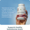 Ancient Nutrition Testosterone Support + Collagen Supplement Hydrolyzed Collagen Peptides Key Clinically 90 Capsules