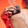 Akt The Konjac Plant Based Shower With Activated Charcoal Exfoliating