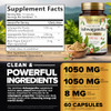 Built By Nature Ashwagandha Extra Strength Stress Relief & Mood Support With Black 60 Capsules 2100Mg