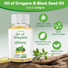 Fyencam Oil Of Oregano With Black Seed Oil Oregano Oil Capsules 120 Softgels 6000Mg
