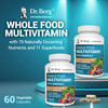 Dr Berg Nutritionals Whole Food Multivitamin With Minerals 60 Capsules