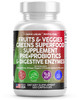 Clean Nutraceuticals Fruits And Veggies Supplement Reds & Green Superfood 120 Ct