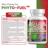 Clean Nutraceuticals Fruits And Veggies Supplement Reds & Green Superfood 120 Ct