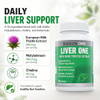 Balance One Liver Support Supplement With Milk Thistle Molybdenum Dandelion Root &