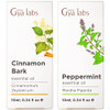 Gya Labs Cinnamon Bark & Peppermint Essential Oil Set 034 Fl Oz
