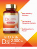 Carlyle Chewable Vitamin D3 180 Chewable 2000 Iu