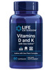 Life Extension Vitamins D And K With Sea Iodine Vitamin D3 Vitamin K1 60 Capsules