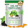 Moravax Oil Of Oregano Softgels With Black Seed Oil High Potency 300 Softgels 6000Mg