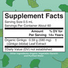 Maryruth's Organics Ginkgo Leaf Liquid Drops 60 Servings
