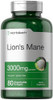 Horbaach Lions Mane Mushroom Supplement 80 Softgel