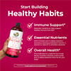 Maryruth's Liquid Morning Multivitamin Raspberry & Iron Liquid Supplement (Berry) 32Oz