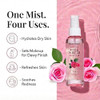 Nature Well Rose Water Hydrating Facial Toner Mist For Dewy & Radiant 4 Fl Oz