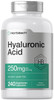 Horbaach Hyaluronic Acid Capsules 240 Count 250 Mg