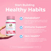 Maryruth's Multivitamin Gummies For Women (Strawberry) & Liquid Nighttime Multimineral (Coconut 1522Oz