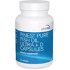 Finest Pure Fish Oil Ultra  D 60 Softgels By Pharmax