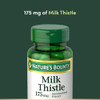 Nature's Bounty Milk Thistle Herbal Health Supplement Supports Liver Health 100 Softgels 175Mg