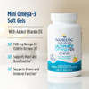 Nordic Naturals Ultimate Omega Mini D3 Lemon Flavor 30 Servings 1120 Mg