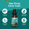 Natures Craft Deep Liver Cleanse Detox & Repair With Milk Thistle Liquid 2Fl Oz