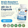 Nature's Branch 40 In 1 Brain Booster Supplement For Focus Memory Clarity Energy 60 Capsules