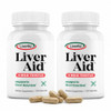 Liverite Liver Aid 2 Pack (Total Liver Support Supplement With Amino Acids 150 Capsules 2 Pack