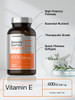 Horbaach Vitamin E Softgel Capsules 300 Count 400 Iu