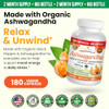 Nature's Branch Udaf Organic Ashwagandha With Black Pepper 180 Capsules 1965Mg