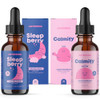 Joyspring Magnesium Citrate Liquid & Magnesium Glycinate And Sleepberry Melatonin For 1Mg